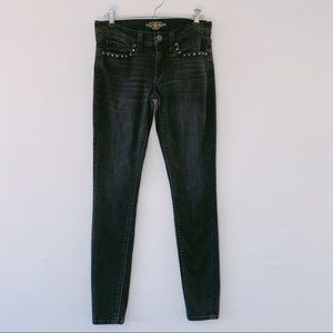 Lucky Brand Charlie Low Rise Black Jeans US4/27